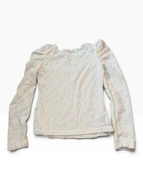 No Brand white long Sleeve size small